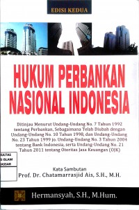 Hukum Perbankan Nasional Indonesia