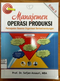 Manajemen Operasi Produksi