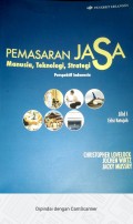 Pemasaran jasa: Manusia teknologi, strategi: Perspektif Indonesia (Jilid. 1)